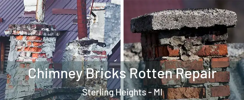 Chimney Bricks Rotten Repair Sterling Heights - MI