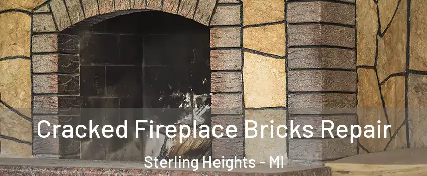 Cracked Fireplace Bricks Repair Sterling Heights - MI