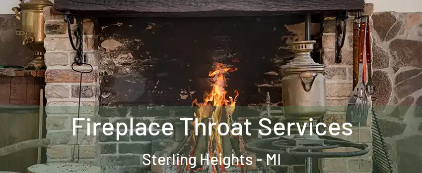 Fireplace Throat Services Sterling Heights - MI
