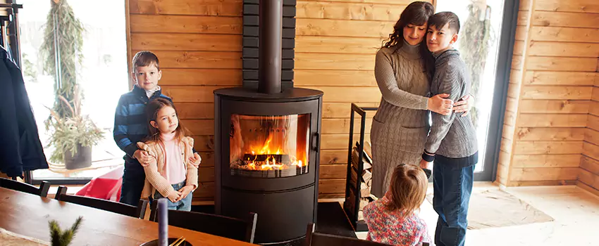 Morso Cast Iron Fireplace Insert Installation in Sterling Heights, Michigan