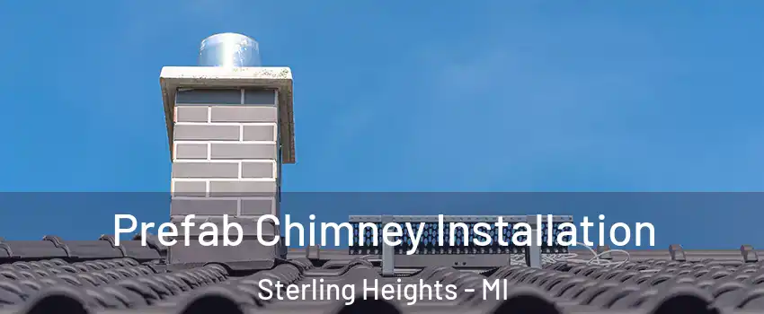 Prefab Chimney Installation Sterling Heights - MI